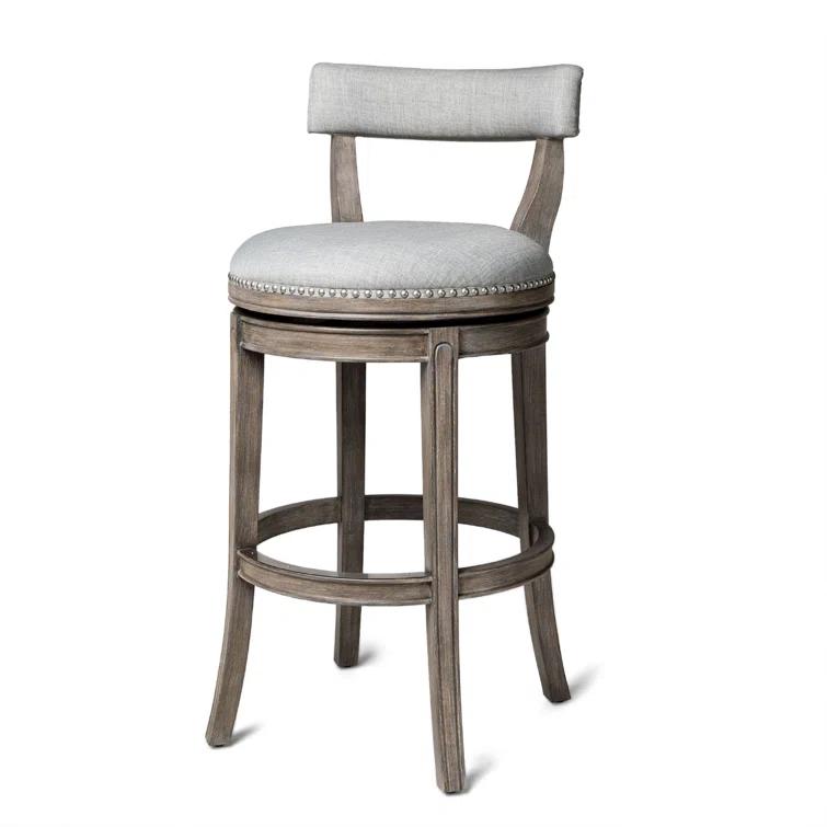 Maven Lane Maven Lane Alexander Stool with Fabric Upholstery