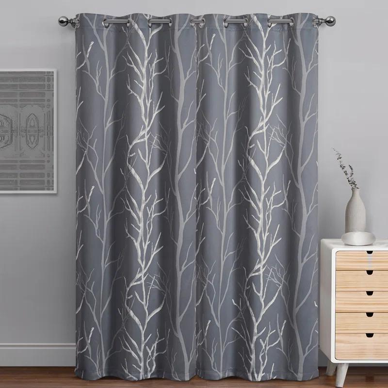 Kingdom Branch Blackout Curtain Panel