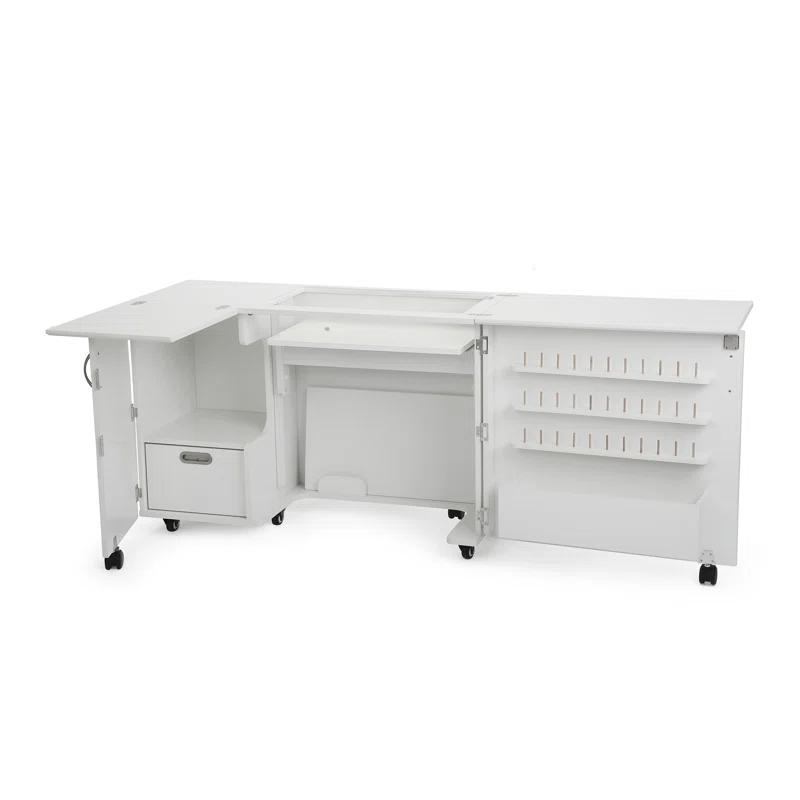 Arrow Sewing Wallaby Sewing Cabinet with Hydraulic Machine Lift by Kangaroo Sewing Furniture