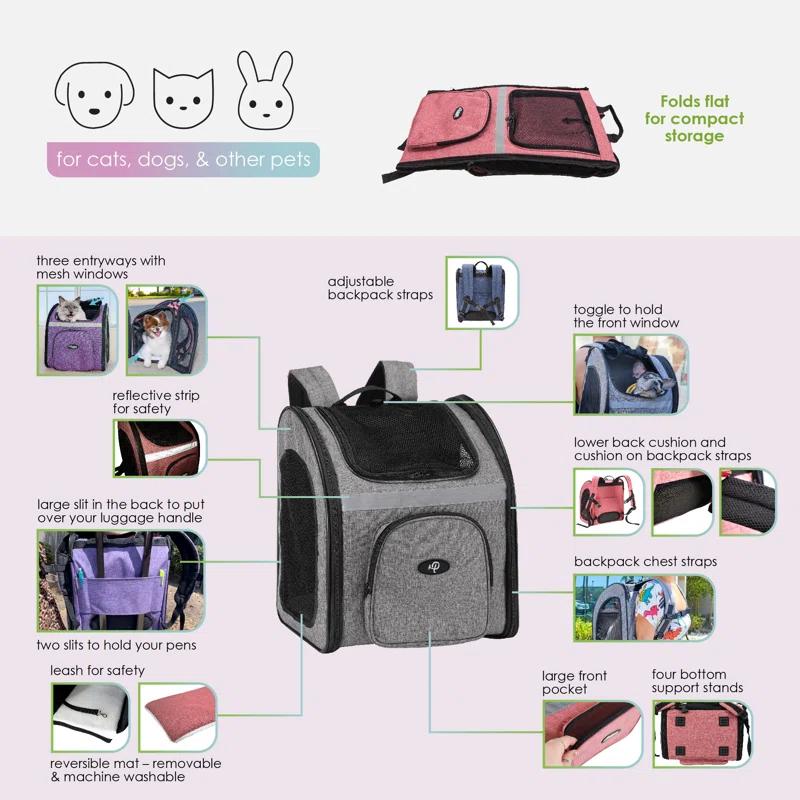 Petique Petique The Backpacker Pet Carrier