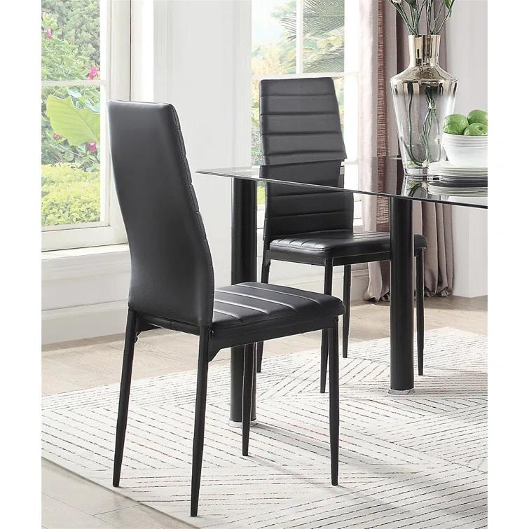 Wenty Modern upholstered dining chairs,dining room chairs,side chairs,kitchen chairs (Set of 2)