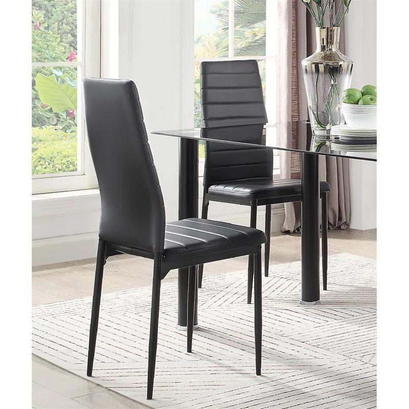 Wenty Modern upholstered dining chairs,dining room chairs,side chairs,kitchen chairs (Set of 2)