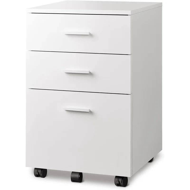 Kopelan 3-Drawer Mobile Vertical Filing Cabinet