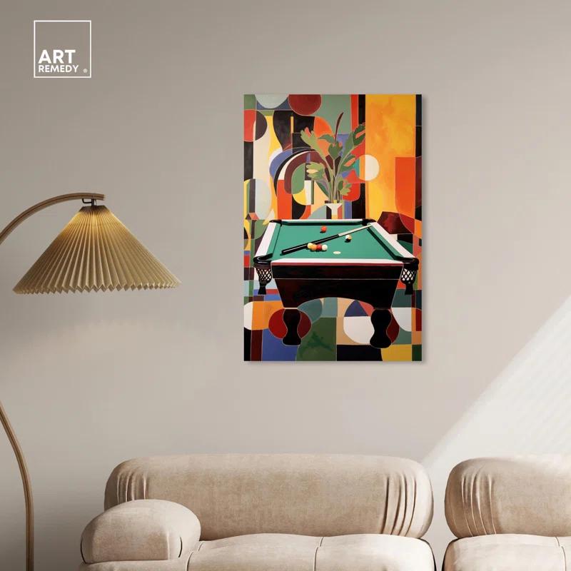 Art Remedy Time for Pool Canvas Miami Inspired Art Prints by Art Remedy