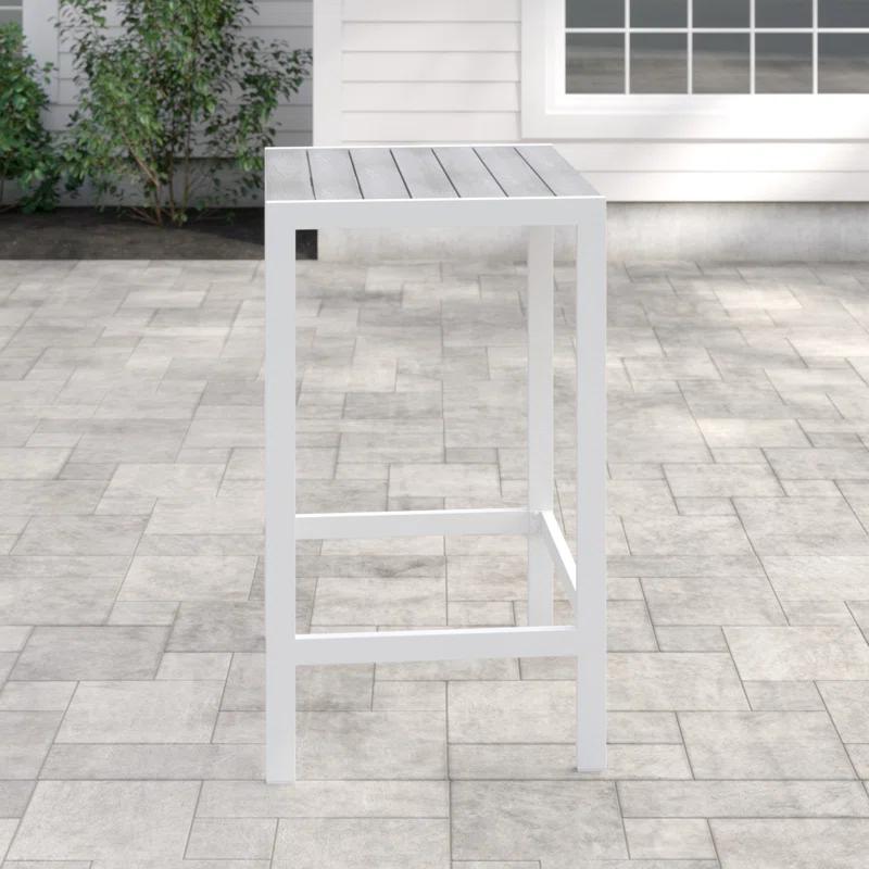Modway Maine Aluminum Outdoor Patio Bar Table & Reviews | Wayfair