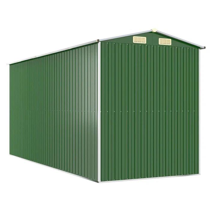 VidaXL 6.3 ft. W x 14.43 ft. D Steel Traditional Storage Shed