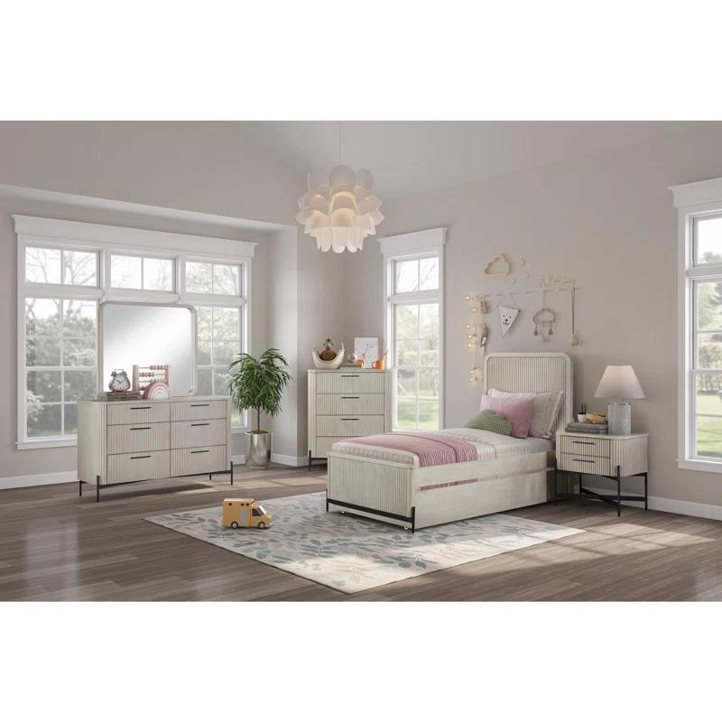MUSSALLEM AREA RUG SPECIALIST, LLC 4 Drawer Chest - Taupe