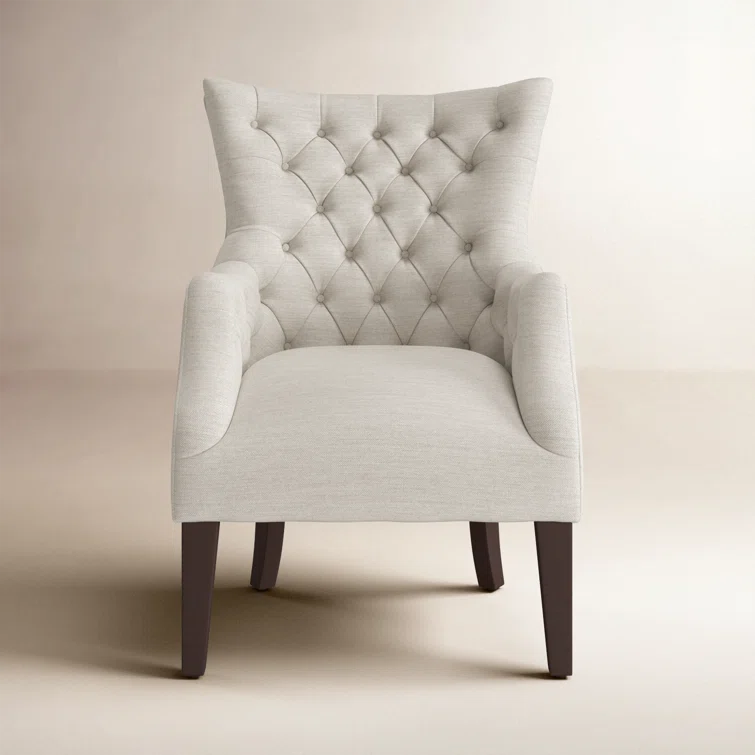 Tufted Wingback Accent Chair