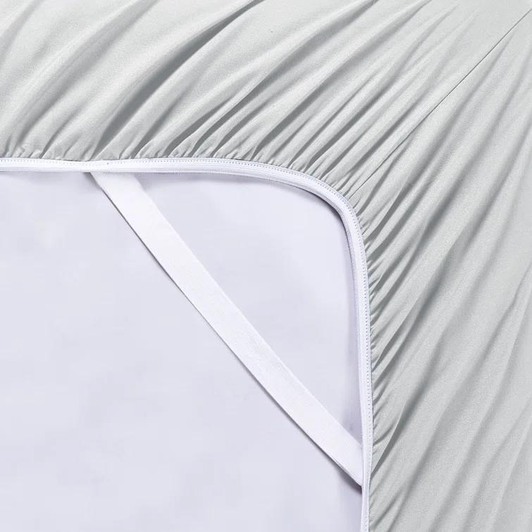 Bed Bath Fashions Bibb Home 2000 Count 6-Piece Rayon From Bamboo Sheet Set with Snug Grip
