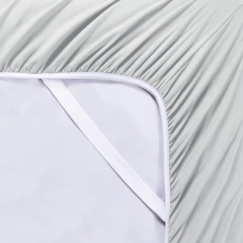 Bed Bath Fashions Bibb Home 2000 Count 6-Piece Rayon From Bamboo Sheet Set with Snug Grip