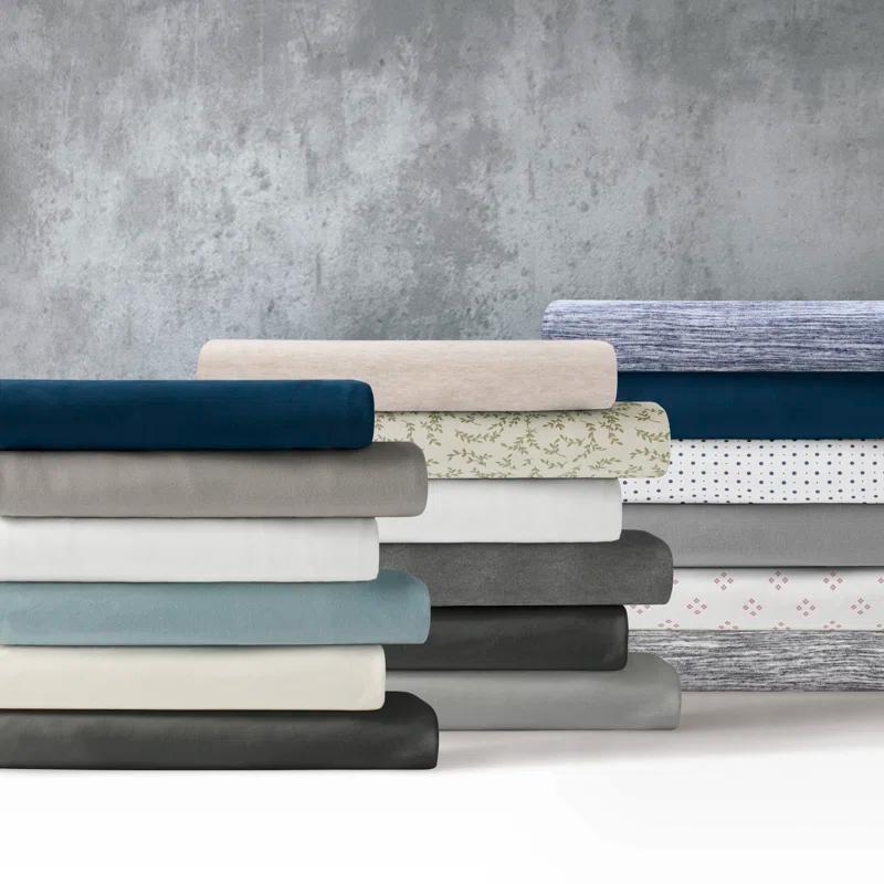 Brielle Jersey Cotton Blend Jersey Knit Sheet Set