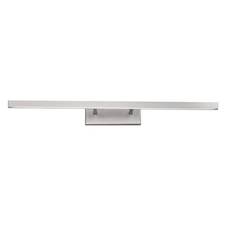 Brushed Nickel 24" Dimmable LED Bath Bar