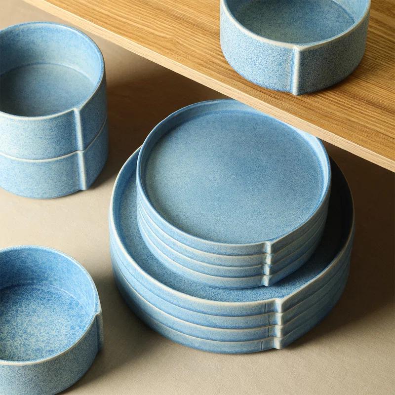 Stone Lain Bao 12-Piece Dinnerware Set Stoneware