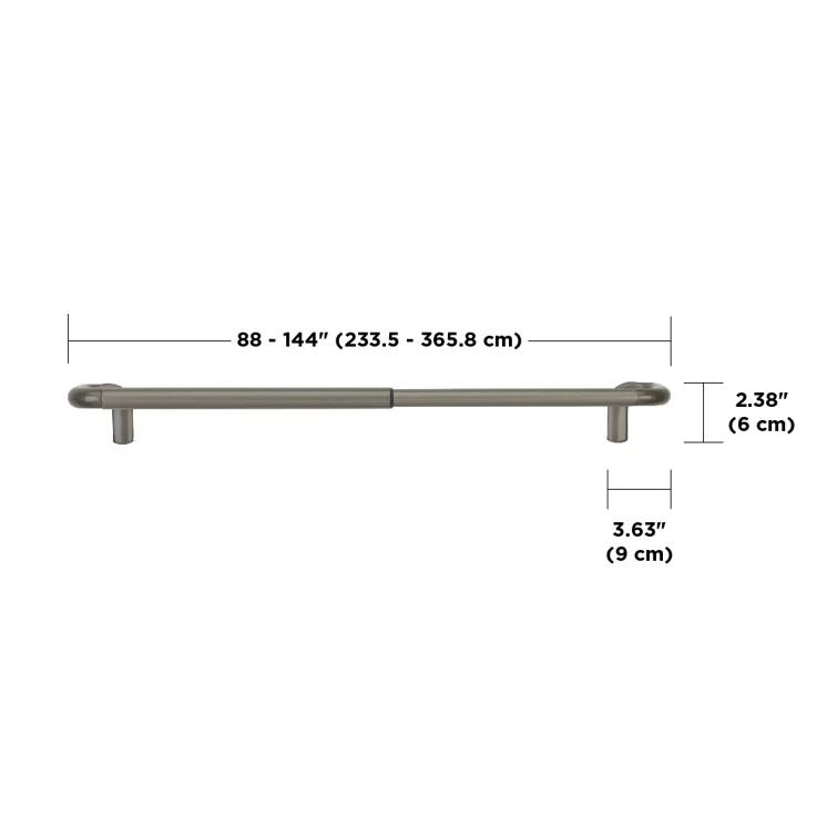 Umbra Adjustable Single Curtain Rod