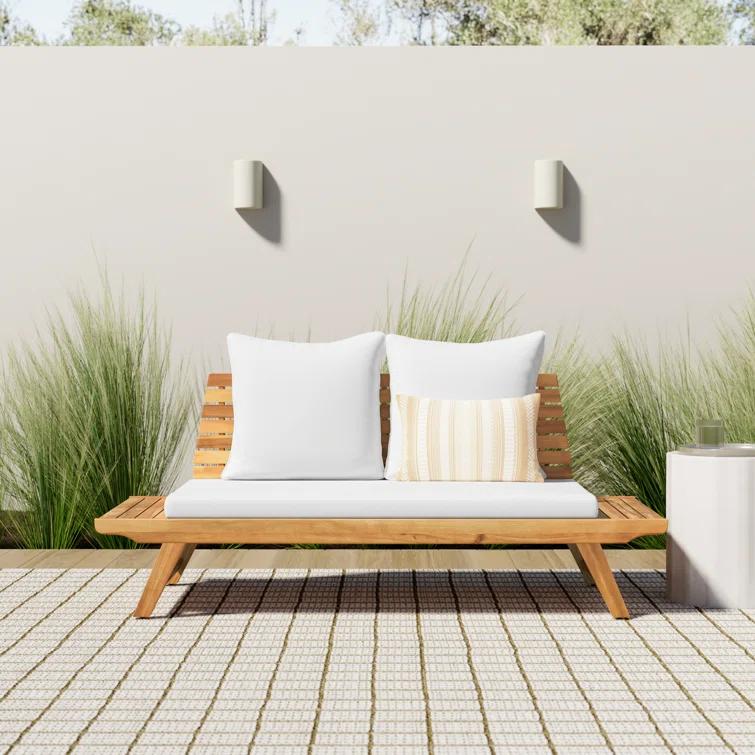 Lavinia 65'' Outdoor Loveseat