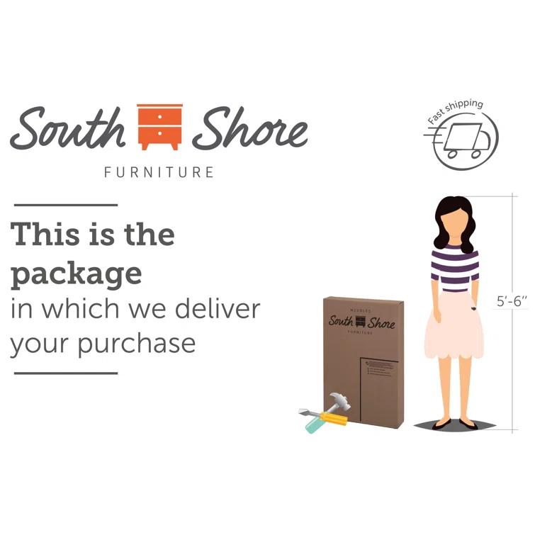 South Shore Step One Essential 2 - Drawer Nightstand & Reviews | Wayfair
