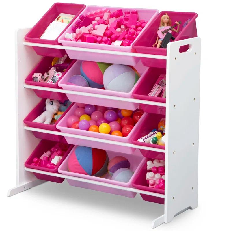 Delta Children Delta Children Kids Toy Storage Organizer with 12 Plastic Bins
