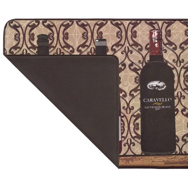 Chef Gear Cushioned Assorted Wines Chef Kitchen Mat