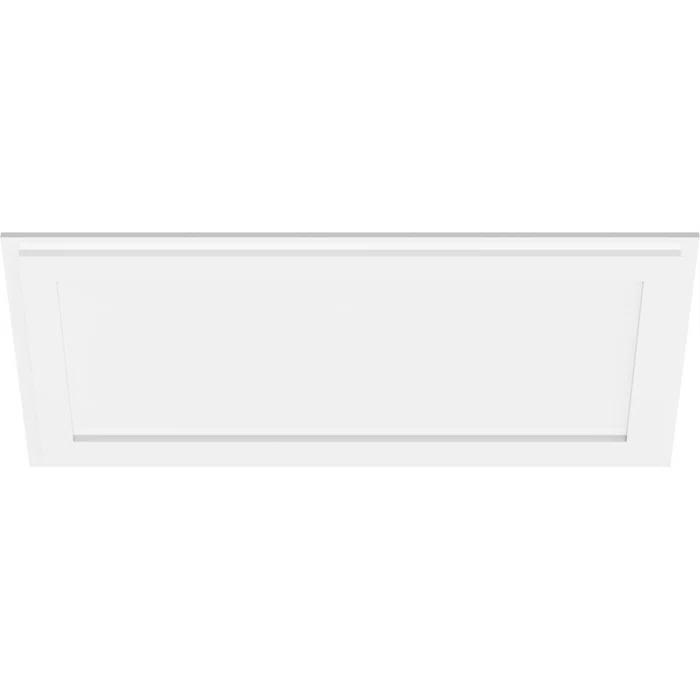 Ekena Millwork 24"W x 16"H x 7"ID x 7 1/2"C x 1"P Zoe Architectural Grade PVC Contemporary Ceiling Medallion CMP36X18RE