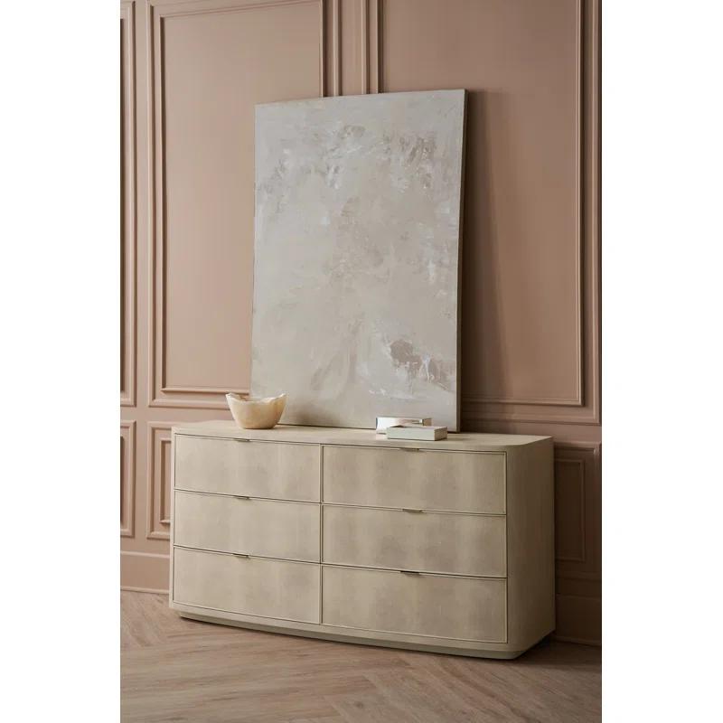 Caracole Classic Solid Wood 68'' W 6 - Drawer Dresser