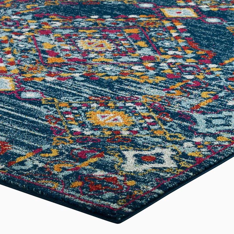 Modway Modway Entourage Khalida Distressed Vintage Floral Lattice Area Rug
