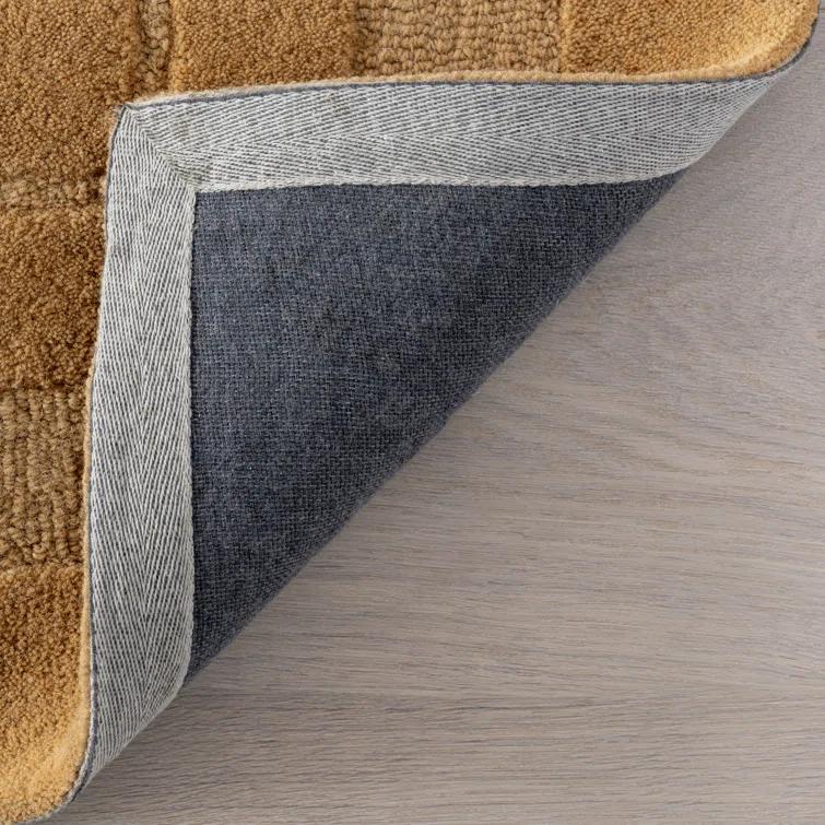 Latitude Run® Fritz Checkered Wool Area Rug