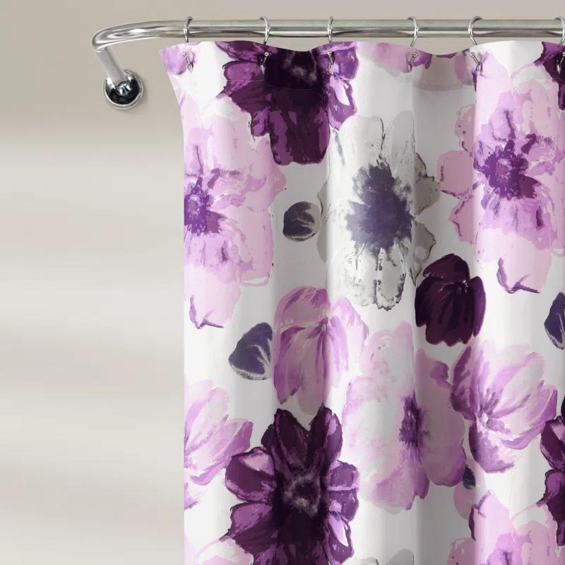 Torre & Tagus Leah Floral Shower Curtain