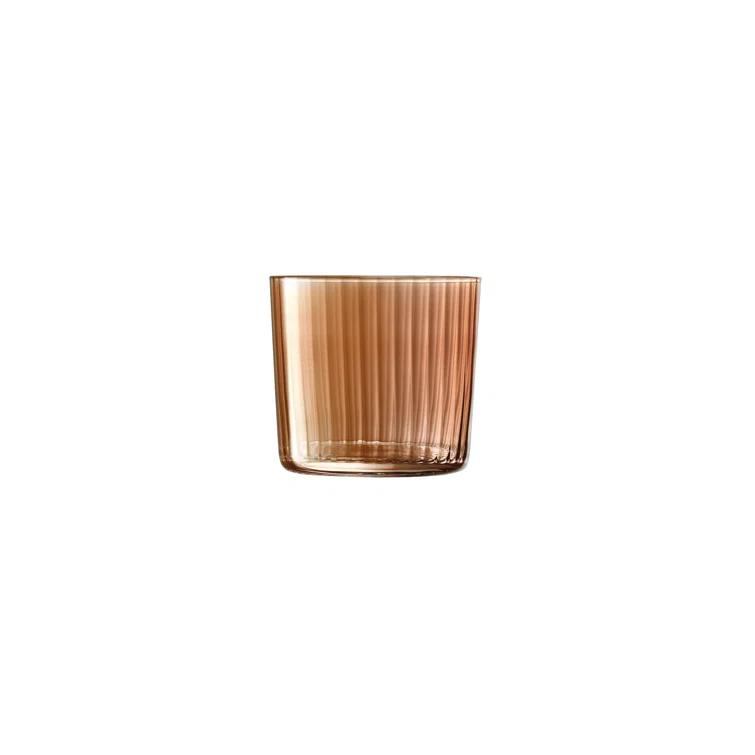 LSA International Gems Coloured Tumblers, 10.5 fl oz, Amber