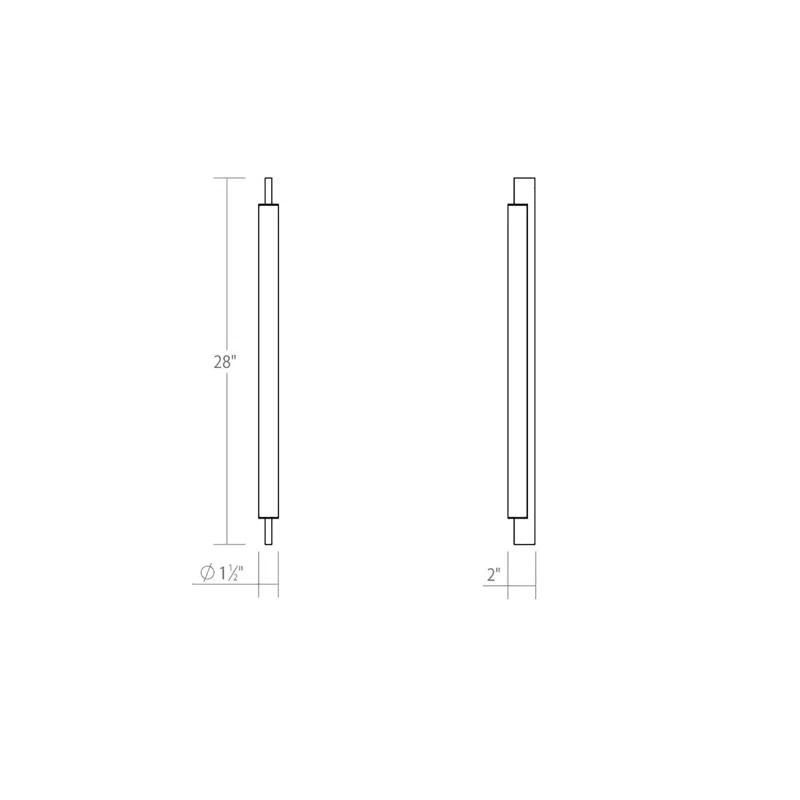 Keel LED Vanity Light - 28"