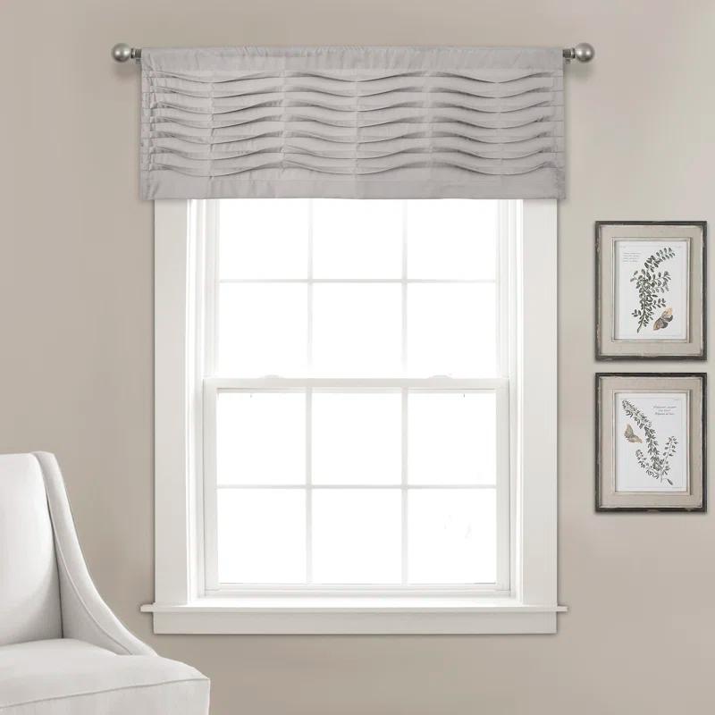 Lush Decor Tailored 52'' W Window Valance