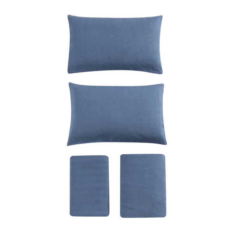 Eddie Bauer Eddie Bauer Solid Cotton Flannel Sheet Sets