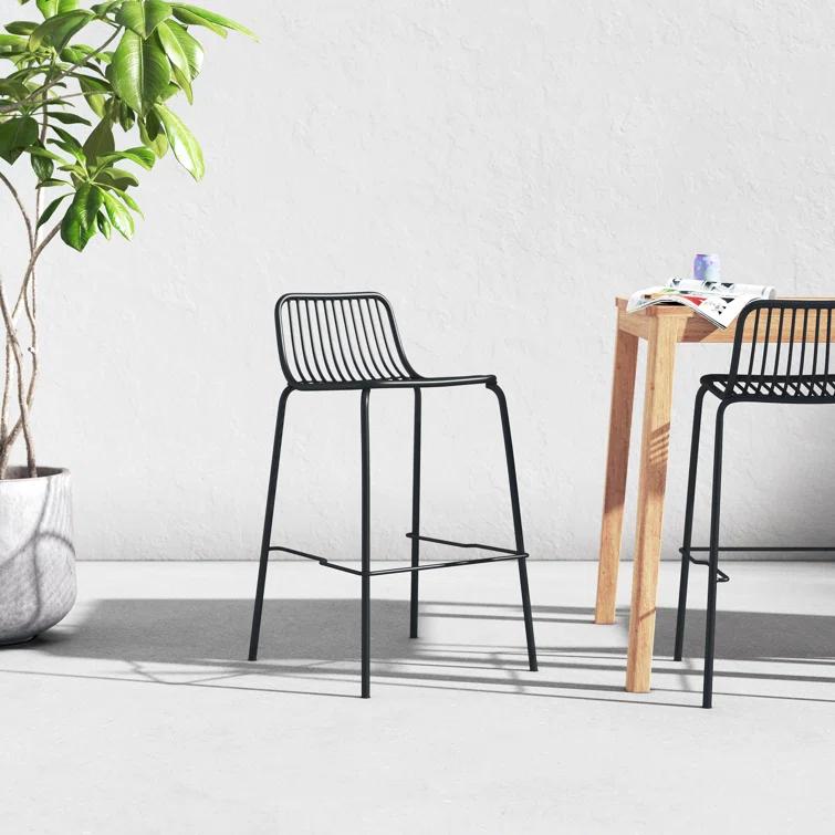 Trenton Outdoor Bar Stool (Set of 2)