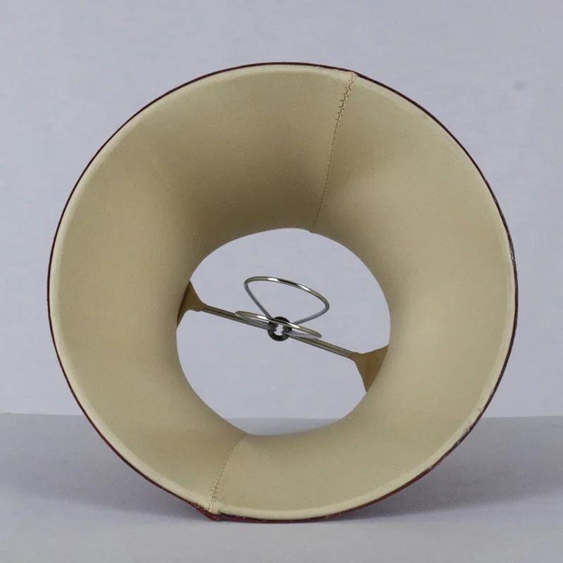 Everly Quinn Everly Quinn Faux Silk Clip On Chandelier Lamp Shades (Set of 6)