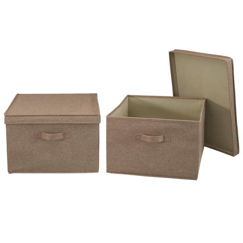 Household Essentials Household Essentials Fabric Bin (Set of 2)