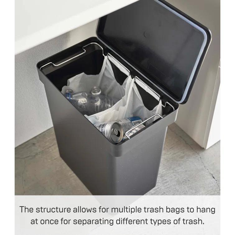 Yamazaki Home Tower 6.6 Manual Lift Trash Can