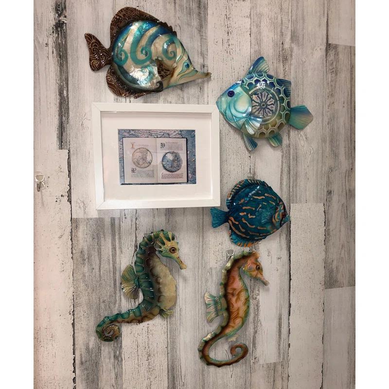 Highland Dunes Handmade Coastal Landscape & Nature Wall Decor on Metal