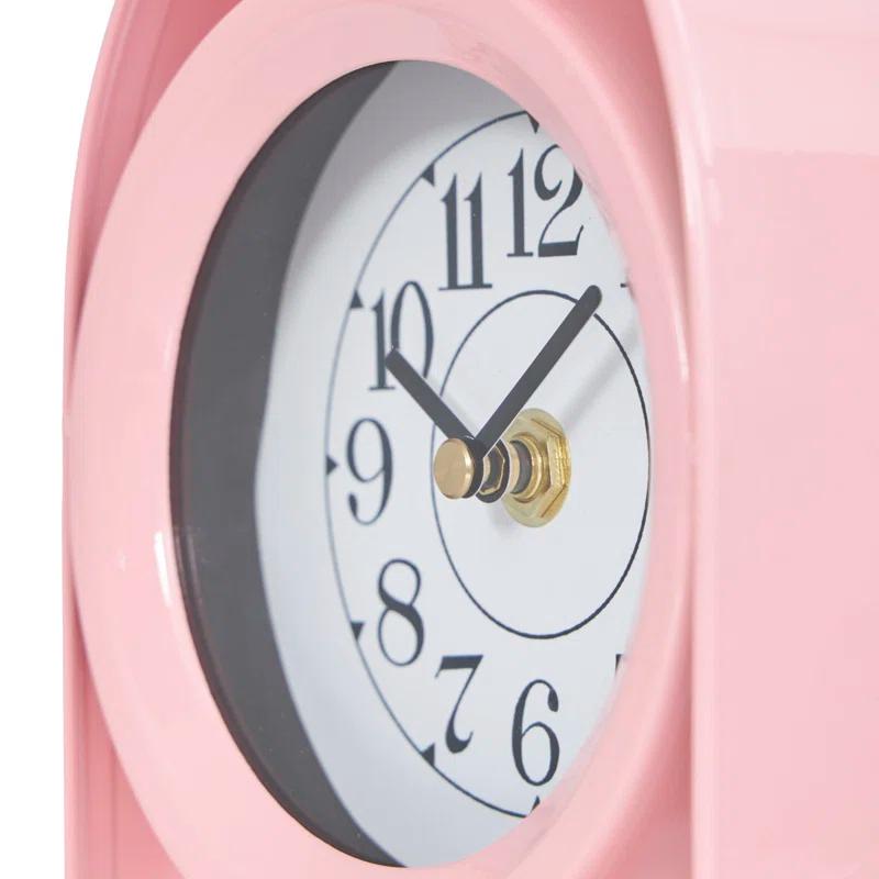 Lailah Metal Clock With Arched Stands (Set of 3)