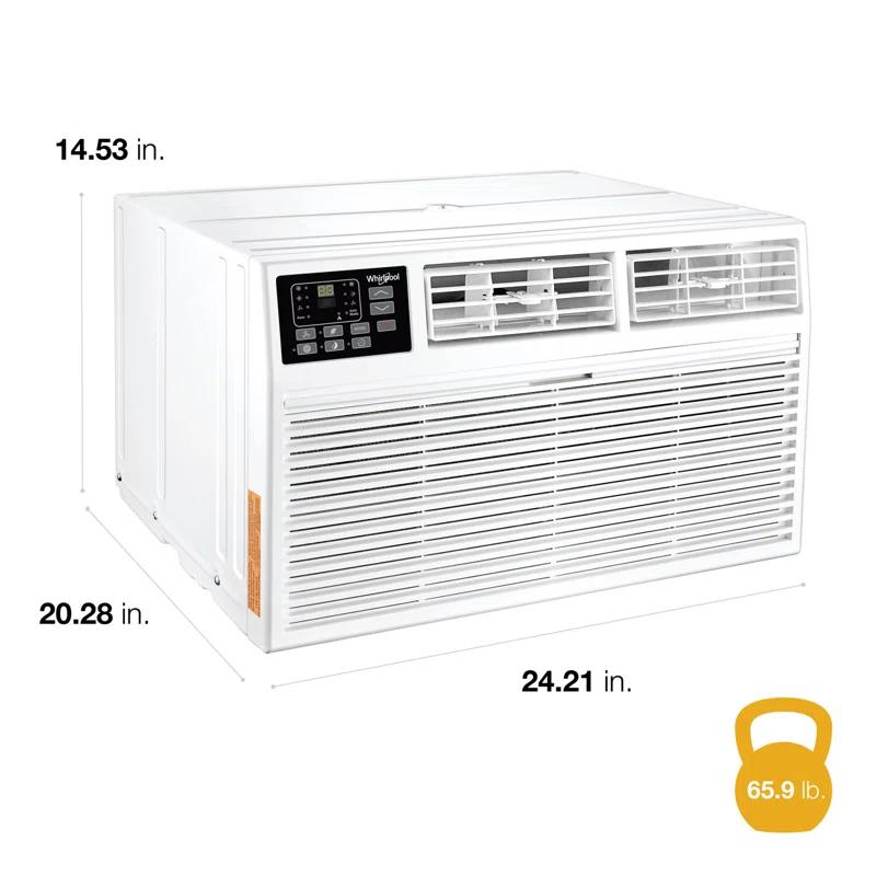 Whirlpool 10000 BTU Window Air Conditioner for 450 Square Feet with Heater and Remote Included