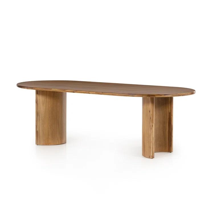 Panos 94" Sandy Acacia Wood Dining Table