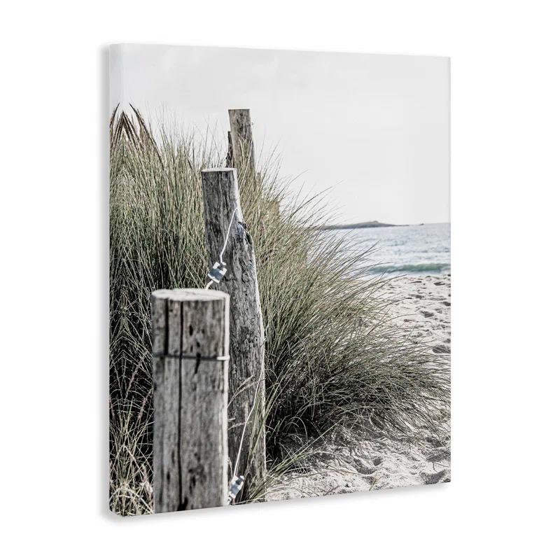 Stupell Industries Coastal Beach Landscape Canvas Wall Art Design by Incado | Wayfair