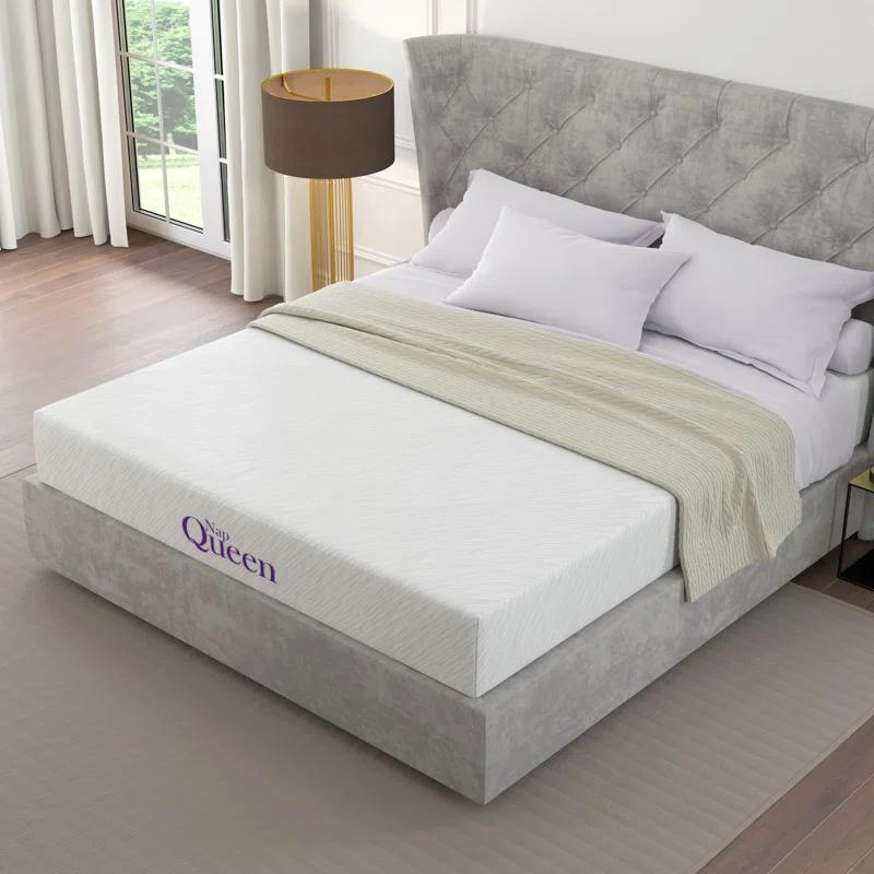 Nap Queen Elizabeth, Cooling Gel Infused Medium Firm Memory Foam Mattress