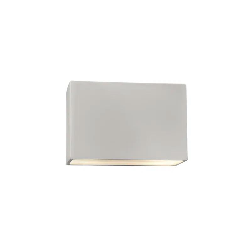Justice Design CER-5645W-BIS Ambiance Collection - 1 Light Outdoor Wall Sconce Bisque  Choose Your Options