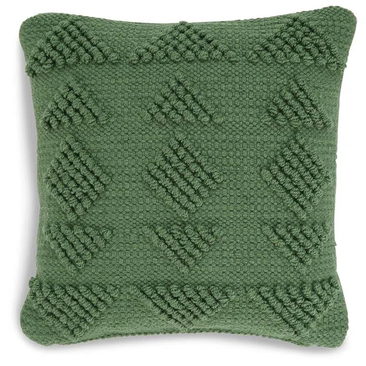 spirea Geometric Indoor/Outdoor Reversible Throw Pillow