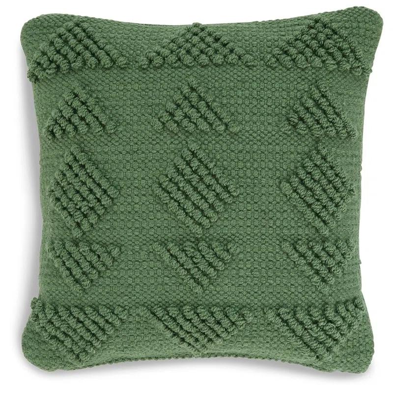 spirea Geometric Indoor/Outdoor Reversible Throw Pillow
