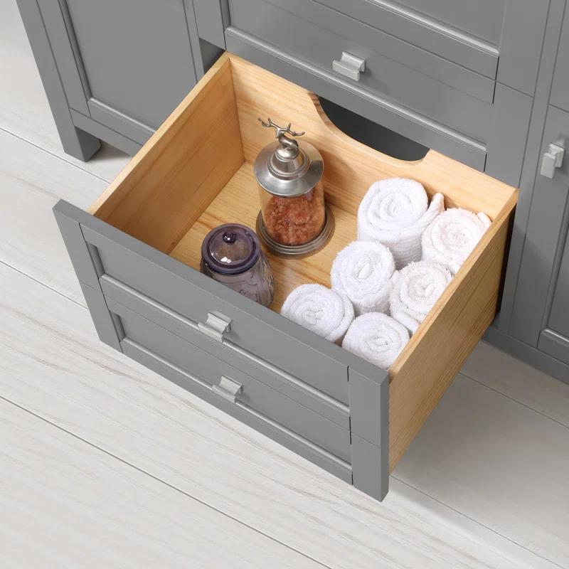 Cahaba Juniper 48'' Free Standing Single Bathroom Vanity Set with Countertop and Sink