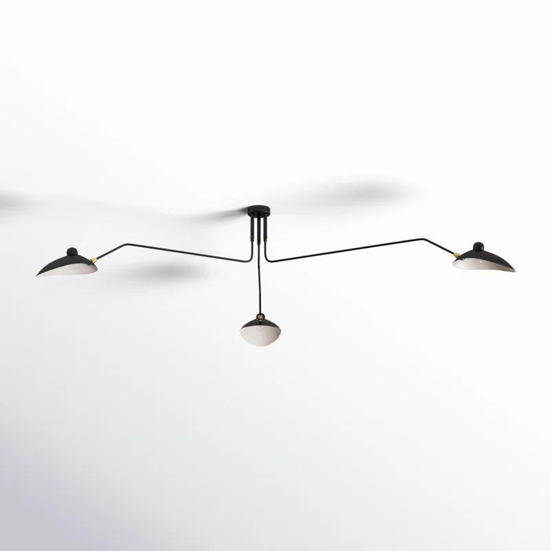 Davita 3 Light Metal Novelty Chandelier