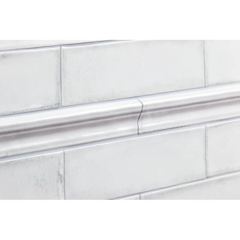 Bond Tile Chateau 12" x 2" Ceramic Quarter Round Tile Trim