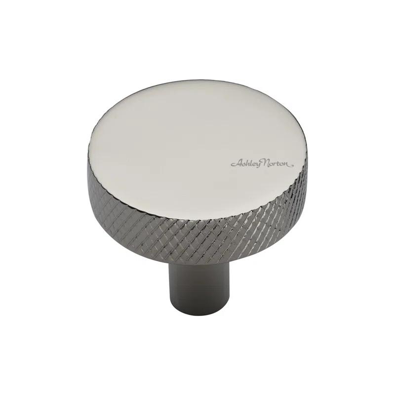 Ashley Norton Knurled Disc Cabinet Knob