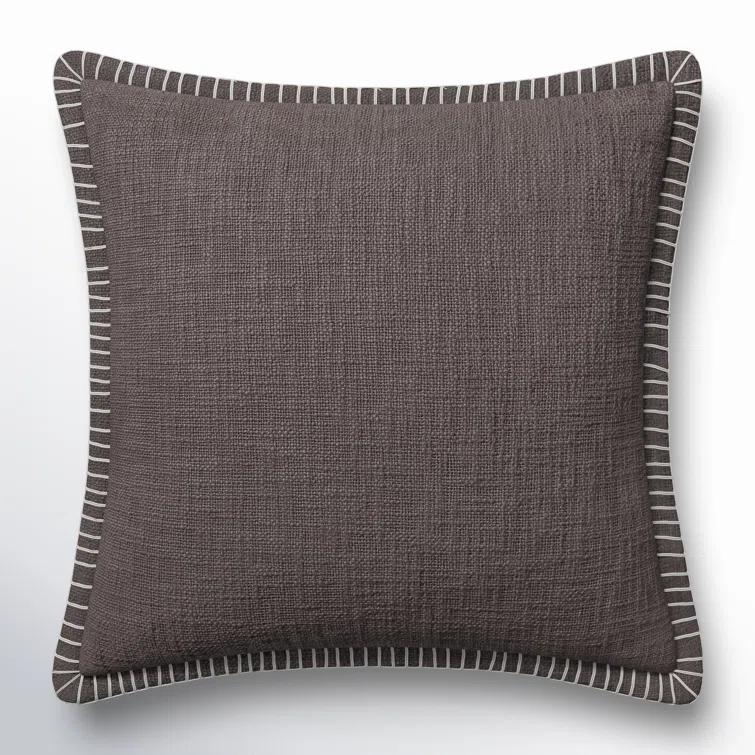 Fernande Cotton Lumbar Throw Pillow