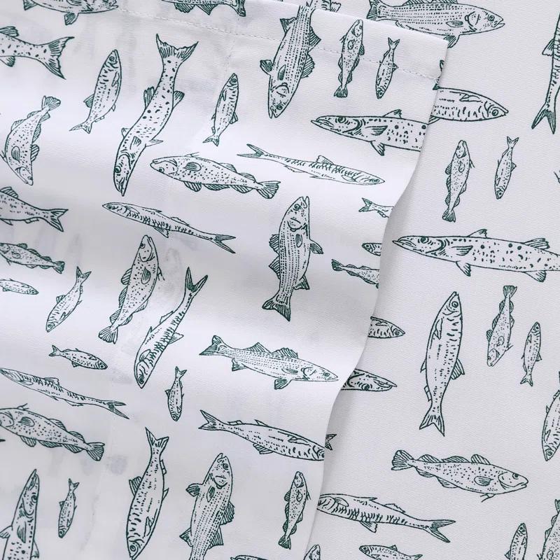 Eddie Bauer Eddie Bauer Printed Cotton Percale Sheet Sets